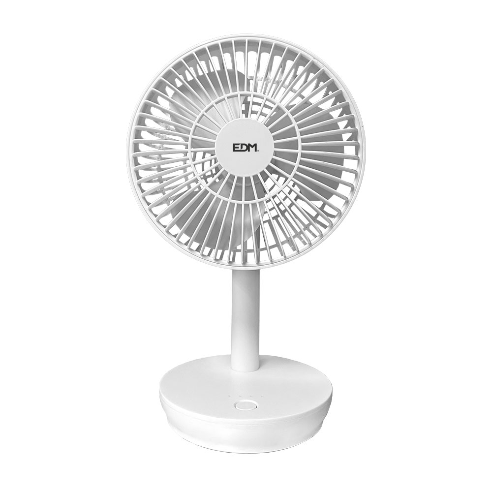 Ventiladores edm Ventilador de sobremesa blanco 35w ø aspas 30 cm edm