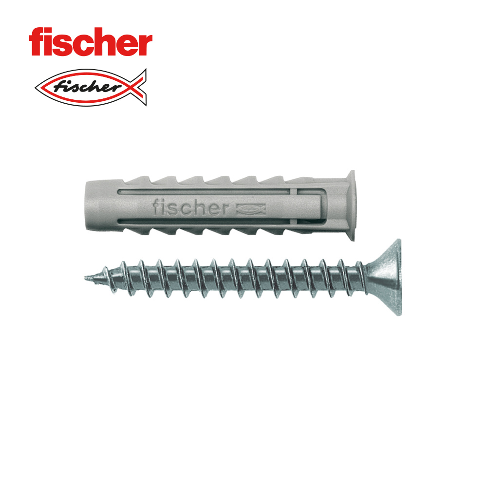 tornillos para madera Cincados Caja de 100 unidades Cinc Rosca parcial de 3,5x40 Fischer 670070 FPF II